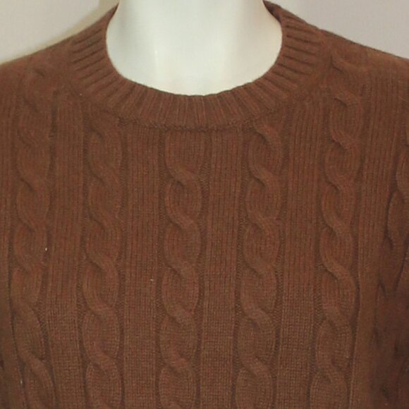 Aritzia Sunday Best Peggy Cropped crew neck wall blend knit Sweater size small - Picture 6 of 7